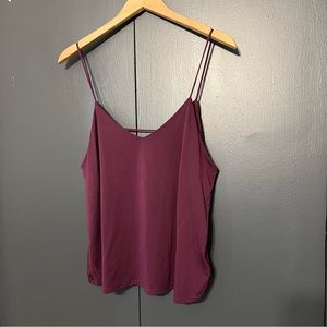 Eggplant tank top size large